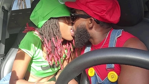 Black and Princess Cairo - Mario and Luigi